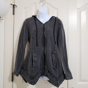 Charlie Paige Zipper Hoodie Size S/M